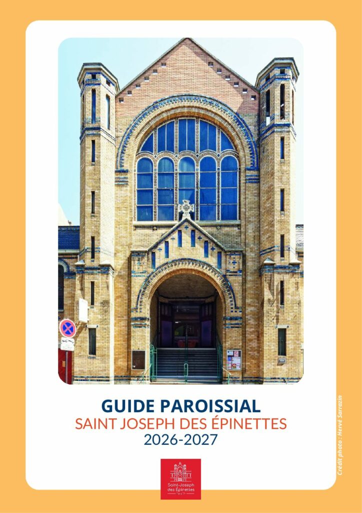 Couverture du guide paroissial 2026-2027